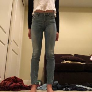 PacSun Mid Rise skinny jeans